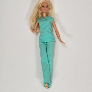Barbie Careers Baby Doctor Doll Green Scrubs DVG10 2015 Mattel